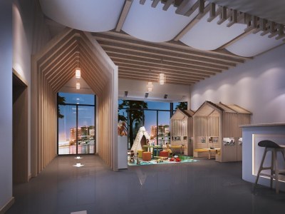 北欧儿童摄影工作室3D模型下载